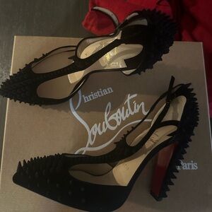 I’m selling some Christian louboutin they are gently used only wore twice